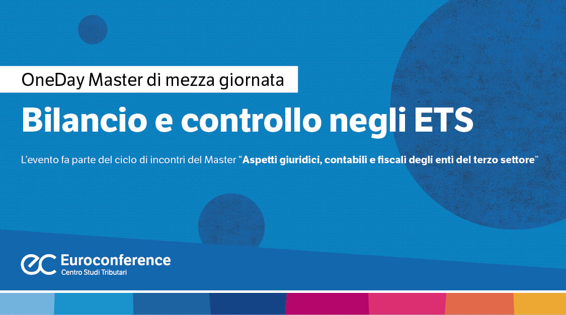 Immagine Bilancio e controllo negli ETS | Euroconference